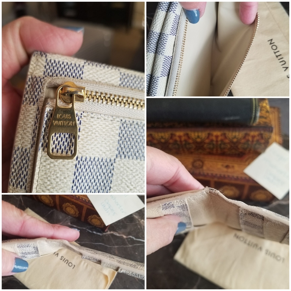 LV origami wallet